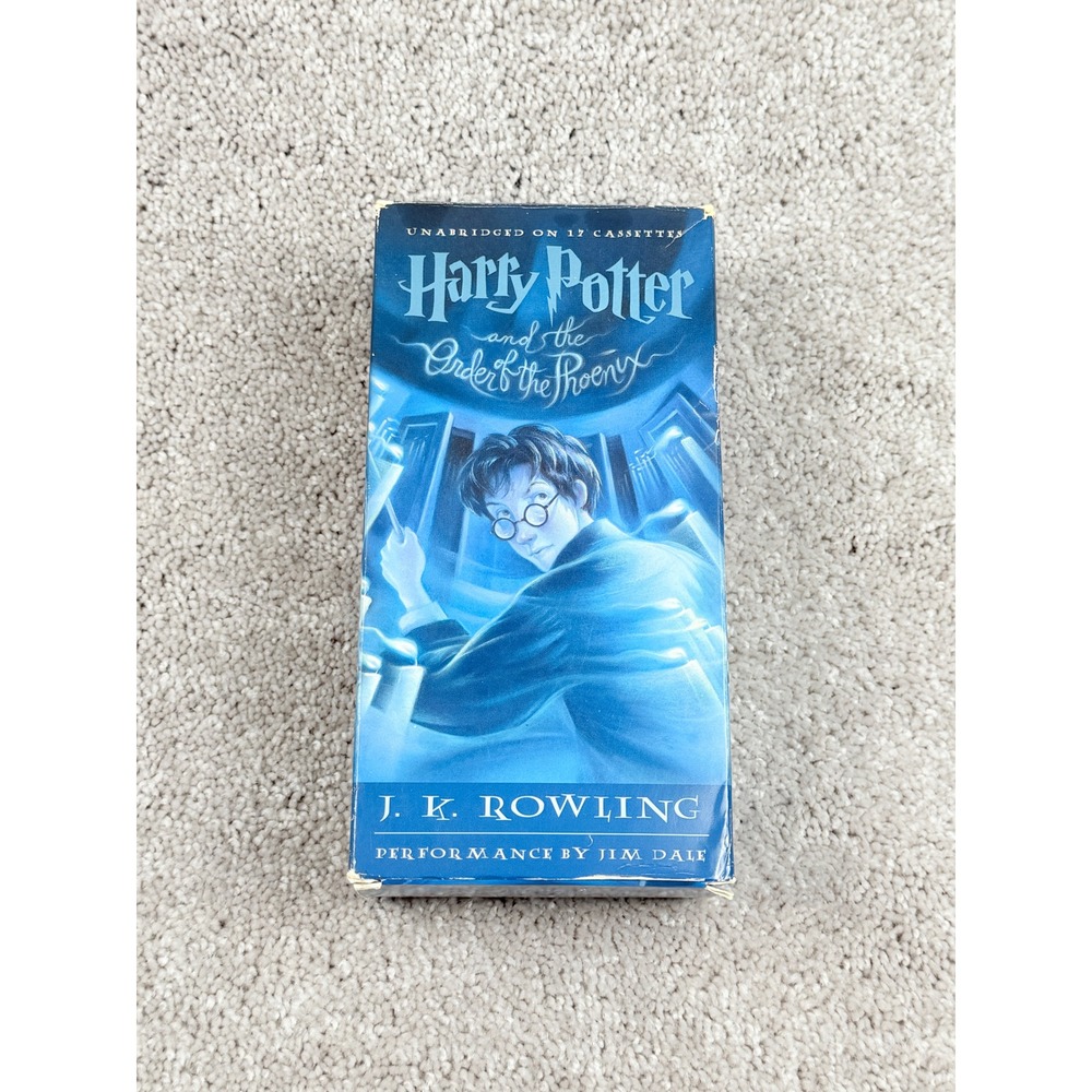 Harry Potter and the Order of the Phoenix unabridged (Missing 1) Audio Cassettes